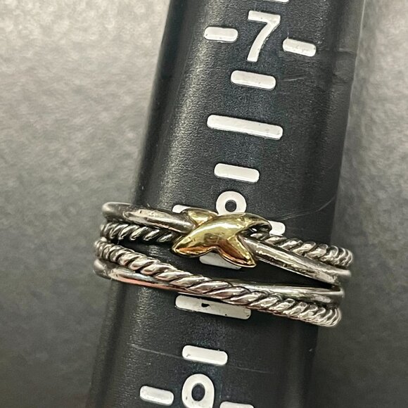 DAVID YURMAN SS AND 18KT - Picture 4 of 5